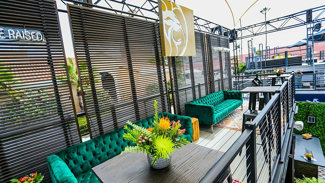 BoxPop rooftop lounge at the Octagon Kaaboo MGM Resorts activation