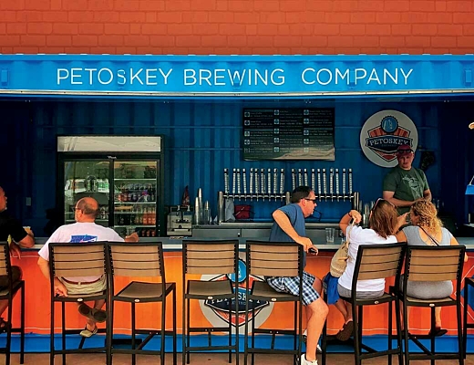 People at the Petoskey Brewing BoxPop®